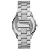 Image 6 : NEW MICHAEL KORS SILVER DIAL ST. STEEL MSRP $263