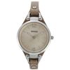 Image 2 : NEW FOSSIL WATCH TAN LEATHER BAND. MSRP $190