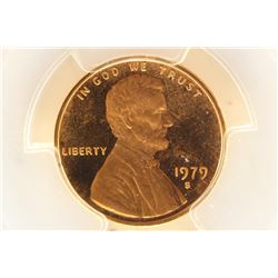 1979-S TYPE 2 LINCOLN CENT PCGS PR67RD DCAM