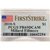 Image 3 : 2010-S MILLARD FILLMORE PRESIDENTIAL DOLLAR PCGS