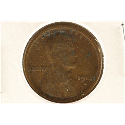 1913-S LINCOLN CENT (SEMI-KEY)