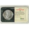 Image 1 : 2002 AMERICAN SILVER EAGLE UNC