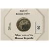 Image 3 : SILVER COIN OF THE ROMAN REPUBLIC "BUST OF ROMAN