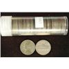 Image 1 : ROLL OF 38-1944-D 35% SILVER JEFFERSON WAR NICKELS