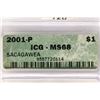 Image 3 : 2001-P SACAGAWEA DOLLAR ICG MS68