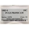 Image 3 : 1982-S ROOSEVELT DIME PCGS PR69 DCAM