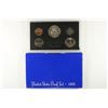 Image 2 : 1969 US PROOF SET WITH BOX, 40% SILVER JFK HALF