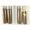 Image 1 : 5 ROLLS OF CANADIAN CENTS 1948,49,50,51 & 52