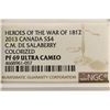 Image 3 : 2013 CANADA SILVER $4 HEROES OF THE WAR OF 1812