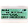 Image 3 : 2005-S SILVER MINNESOTA QUARTER ICG PR70 DCAM