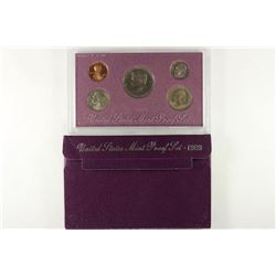 1989 US PROOF SET (WITH BOX)