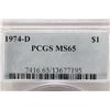 Image 3 : 1974-D IKE DOLLAR PCGS MS65