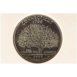 1999-D CONNECTICUT QUARTER NGC MS65