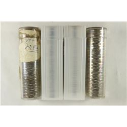 4 ROLLS OF CANADIAN 5 CENTS 1944, 45, 46 & 47