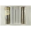 Image 1 : 4 ROLLS OF CANADIAN 5 CENTS 1944, 45, 46 & 47