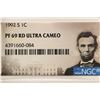Image 3 : 1992-S LINCOLN CENT NGC PF69RD ULTRA CAMEO