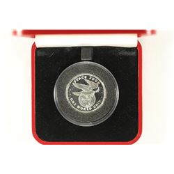 2000 SILVER PROOF 1 WORLD UNIT BY THE POBJOY