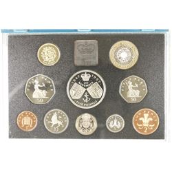 1997 UNITED KINGDOM 10 COIN PROOF SET