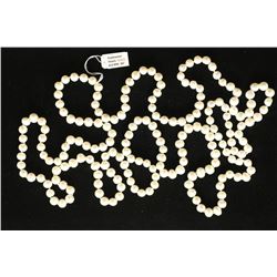 FRESH WATER PEARL NECKLACE IS 66" (8-9MM)