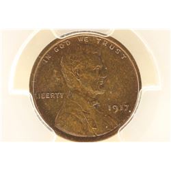 1917 LINCOLN CENT PCGS MS64BN