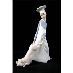 Lladro Porcelain Figure, Boy Chef