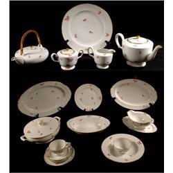 Okura Rose Porcelain Dinnerware