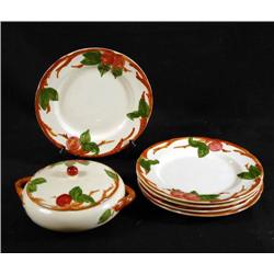 Franciscan Apple Blossom Tureen, Plates