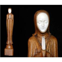 Contemporary Saint w Ivory Face & Hands