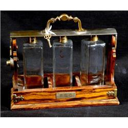 Rosewood and Silver Tantalus