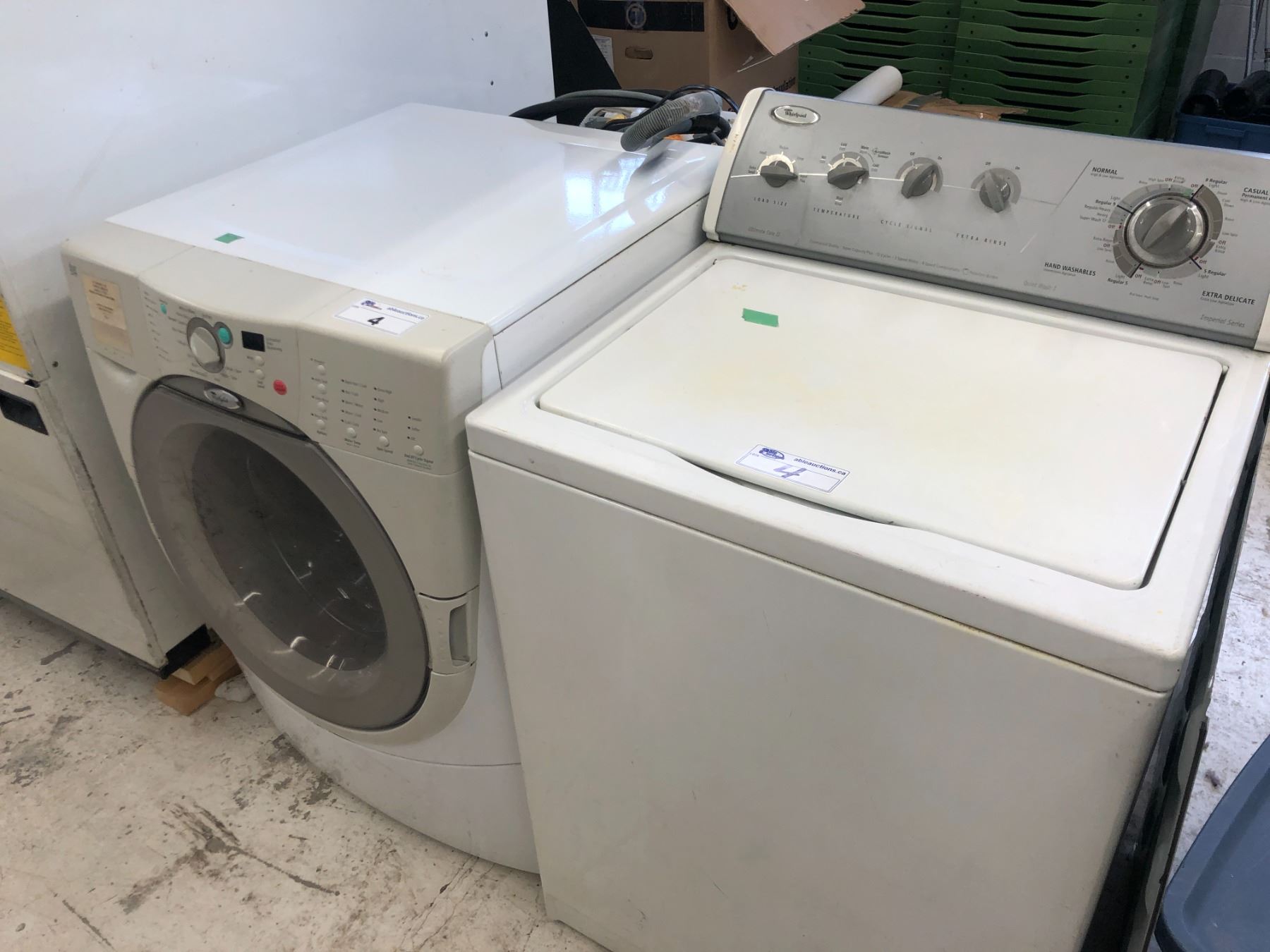 Shop Whirlpool duet front load washer - Used - WP-WS-0000108 Whirlpool duet front load washing machine