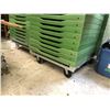 Image 2 : LARGE QUANTITY OF ASSORTED COMMERCIAL DISH WASHER RACKS, MOSTLY CUTLERY RACKS, 25" SQUARE, APPROX.