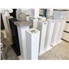 Image 2 : ASSORTMENT OF SQUARE DESIGN DECORATIVE PILLARS, APPROX. 25