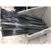 Image 2 : LARGE QUANTITY OF MOBILE COLLAPSIBLE CLOTHING RACKS, CHROME