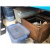 Image 1 : BOTTOM SHELF LOT INC. PLANTER BOXES, RIVER ROCK, ROSE RINGS AND MORE