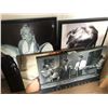 Image 1 : LOT OF 4 ASSORTED PRINTS INC. MARILYN MONROE, THE RAT PACK, AND AUDREY HEPBURN