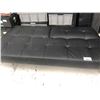 Image 2 : BLACK TUFTED FOLDING MODERN DESIGN LOUNGE SOFA