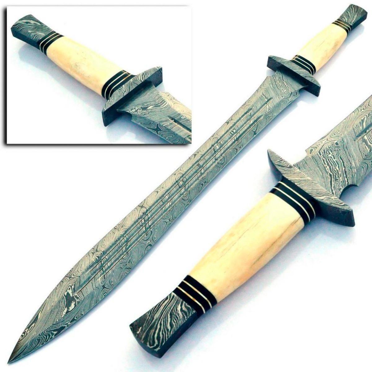 THE ANCIENTS Damascus Sword