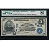 Image 1 : 1902 $5 Philadelphia National Bank Note PMG 25