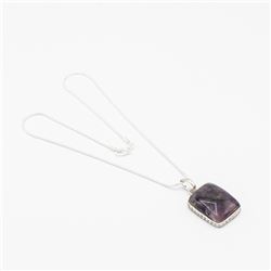 Natural 38ct Bolivian Amethyst Pendant