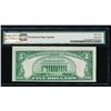 Image 2 : 1928B $5 Philadelphia Federal Reserve Note PMG 63EPQ