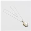 Image 1 : Luminescent 28.50ct Moonstone Pendant with Chain