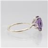 Image 5 : Natural 6.5ct Hand Carved Rose Amethyst Ring