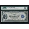Image 1 : 1918 $1 Boston Federal Reserve Bank Note PMG 64