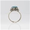Image 2 : Sterling Silver Turquoise Multi Gem Ring