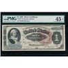 1866 $1 Martha Washington Silver Certificate PMG 45EPQ
