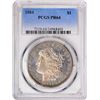 Image 1 : 1884 $1 Morgan Silver Dollar Proof Coin PCGS PR64