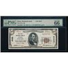 1929 $5 Pennsylvania National Bank Note PMG 66EPQ