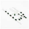 Image 1 : Gorgeous 4 Piece Emerald Jewelry Set