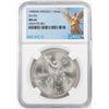 Image 1 : 1984Mo Mexico 1 Onza Libertad Silver Coin NGC MS66