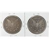 Image 2 : Lot of (2) 1901-S $1 Morgan Silver Dollar Coins
